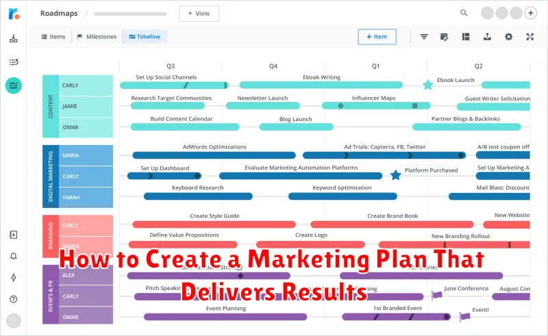 How to Create a Marketing Plan That Delivers Results